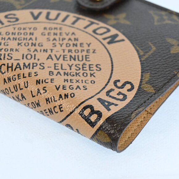 Authentic LOUIS VUITTON Monogram T&B Agenda PM Day Planner Cover bsj384-111325 - Picture 7 of 15